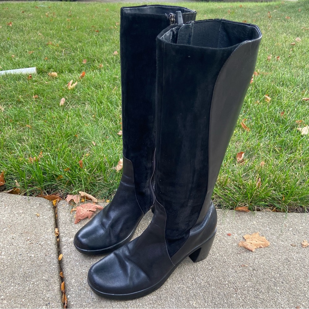 Dansko Tyra Knee High Tall Boots EU 39 US 8.5-9 Black